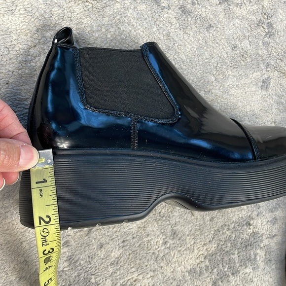 New Dolls Kill Lemon Drop by Privileged Fairfield Platform Ankle Boot Chunky 5.5 - Picture 13 of 14